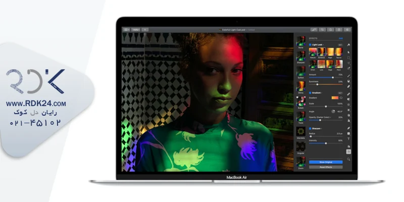 macbook air 2020 یکی از بهترین لپ تاپ های نویسندگی است.
